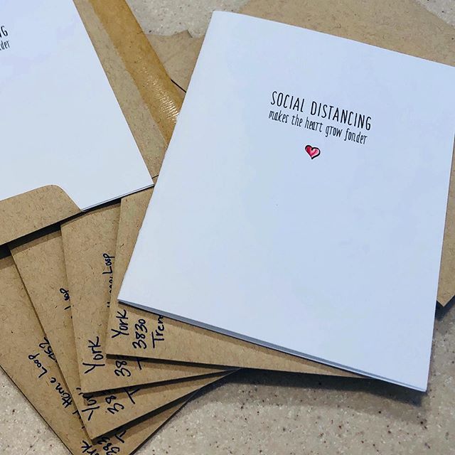 One Tactic for Staying Sane During Social Distancing? Send Greeting Cards