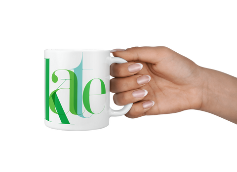 Personalized Mug, Custom Mug, My Name on a Mug