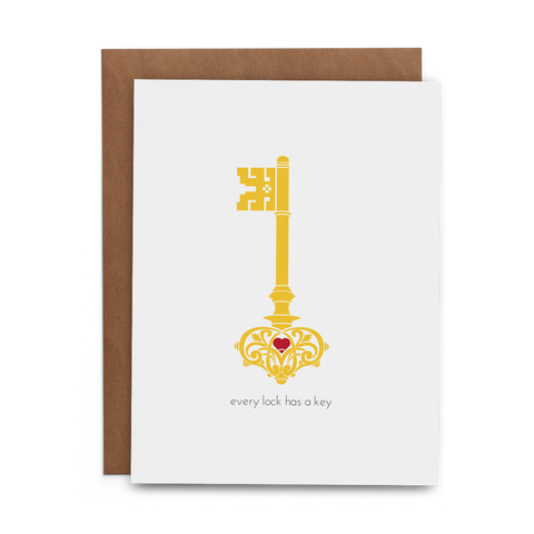 Every Lock Has a Key - Lost Art Stationery