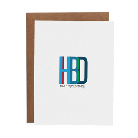 Have a Happy Birthday - Lost Art Stationery