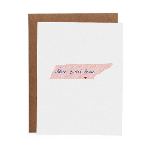 Home Sweet Home (Chattanooga) - Lost Art Stationery