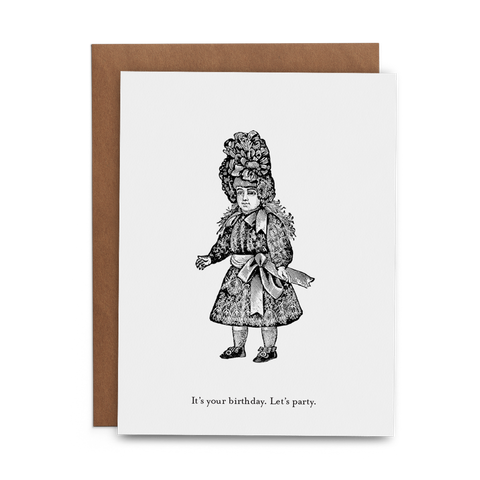 It's Your Birthday. Let's Party. - Lost Art Stationery