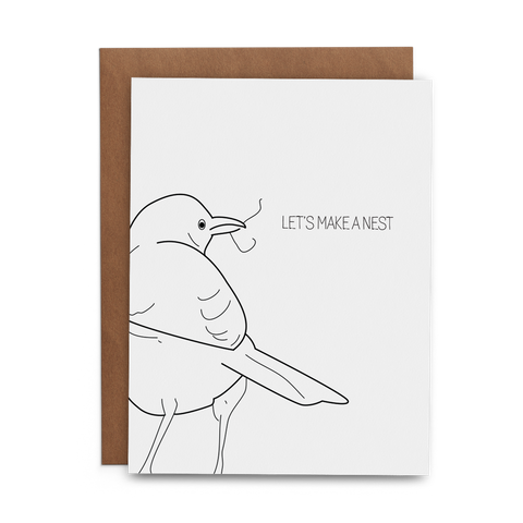 Let's Make a Nest - Lost Art Stationery