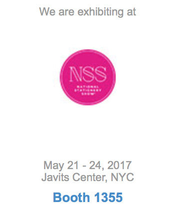 We're headed to the 2017 National Stationery Show