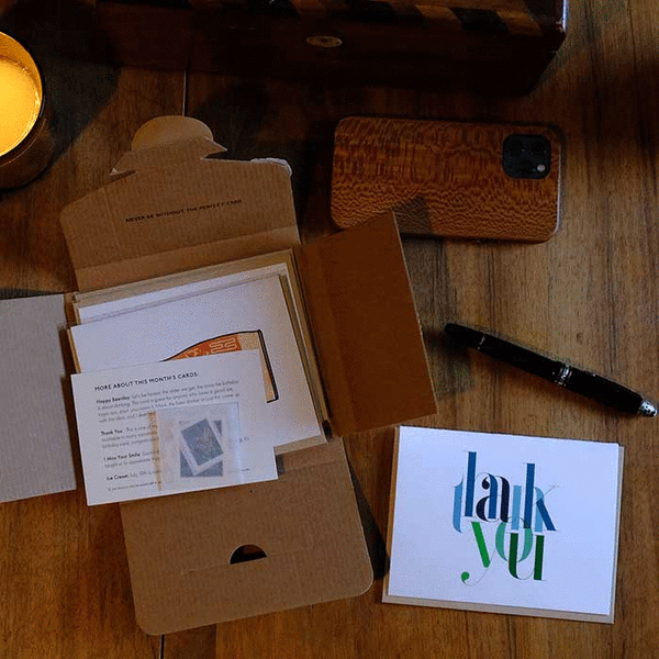 Greeting Card Subscription Options