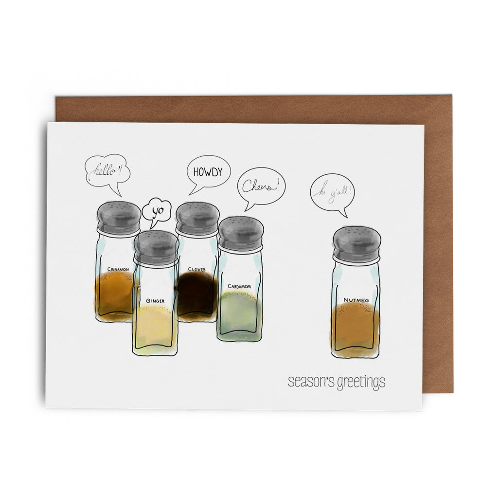 Season's Greetings - Lost Art Stationery
