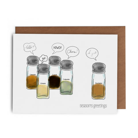 Season's Greetings - Lost Art Stationery