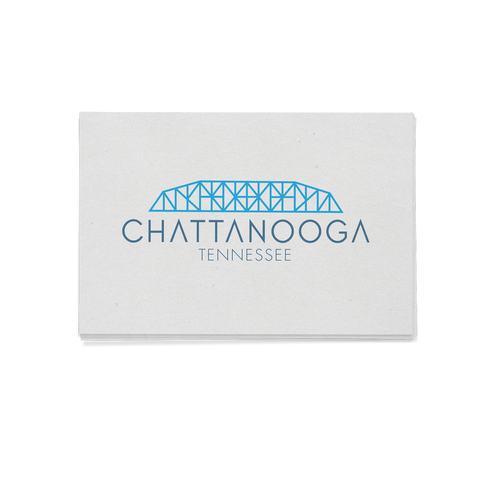 Walnut Street Bridge Chattanooga Tennessee Postcard - Lost Art Stationery