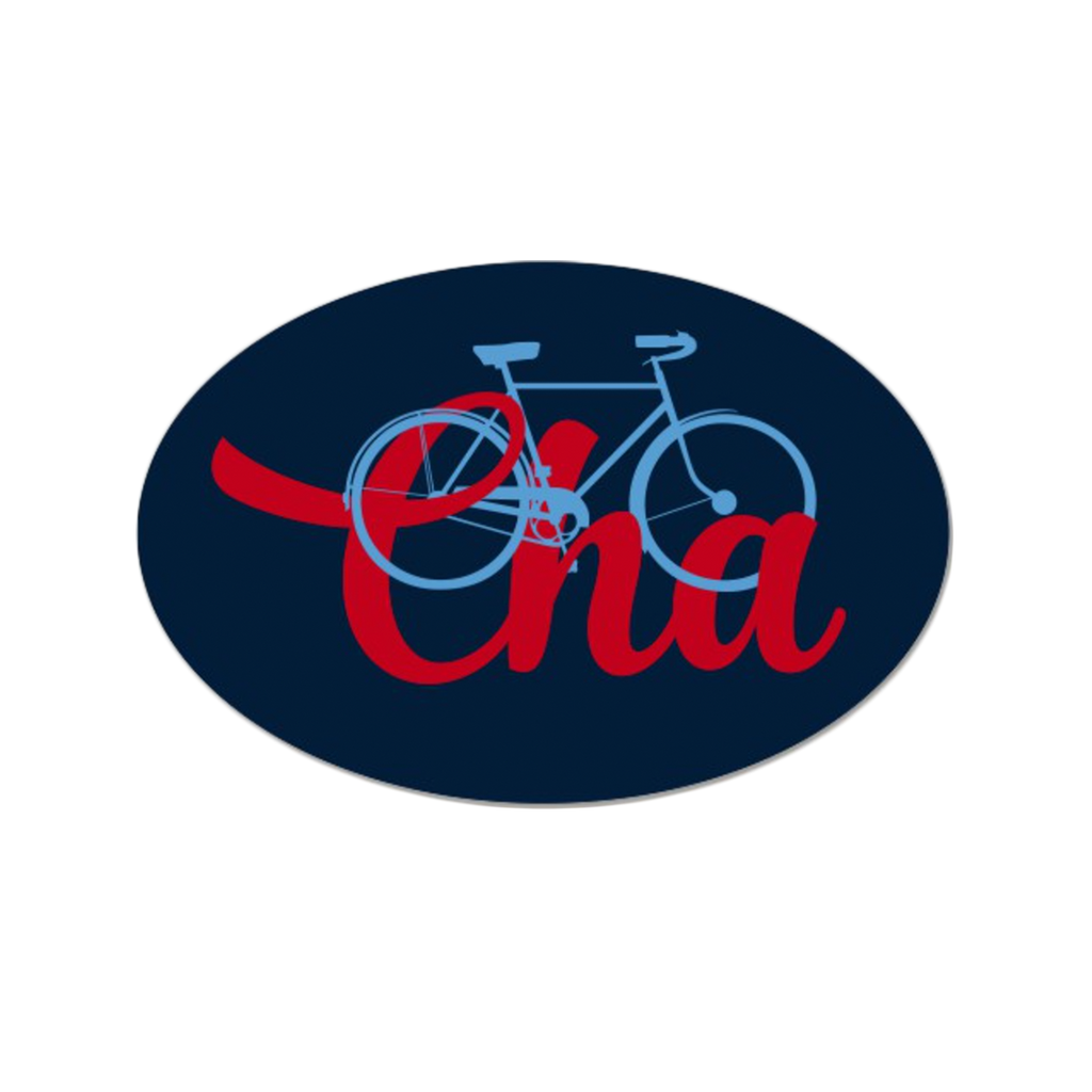 Bike Cha Sticker - Lost Art Stationery