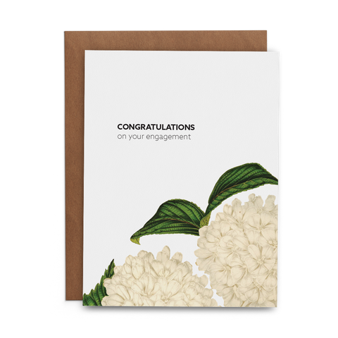Congratulations on Your Engagement Greeting Card - Lost Art Stationery