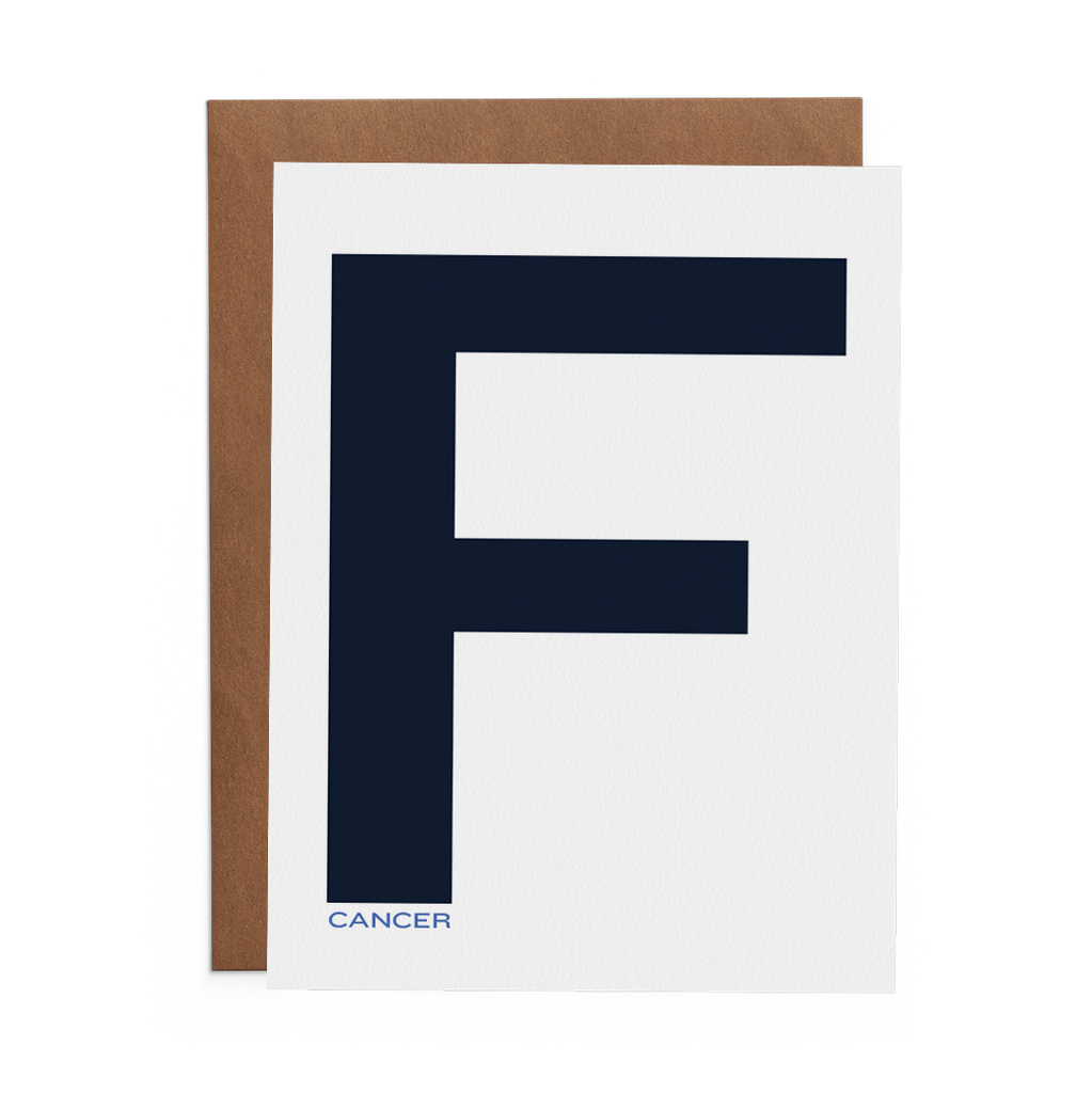 F Cancer - Lost Art Stationery