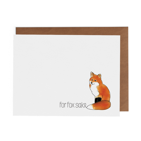 For Fox Sake - Lost Art Stationery