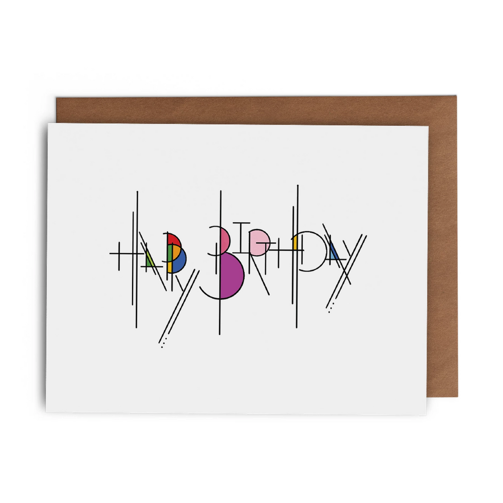 Happy Birthday - Lost Art Stationery