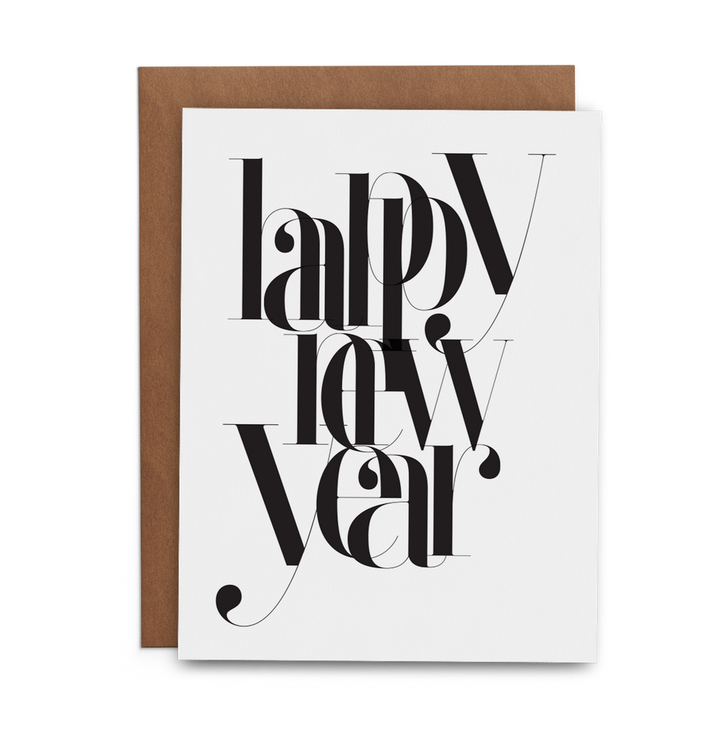 Happy New Year - Lost Art Stationery