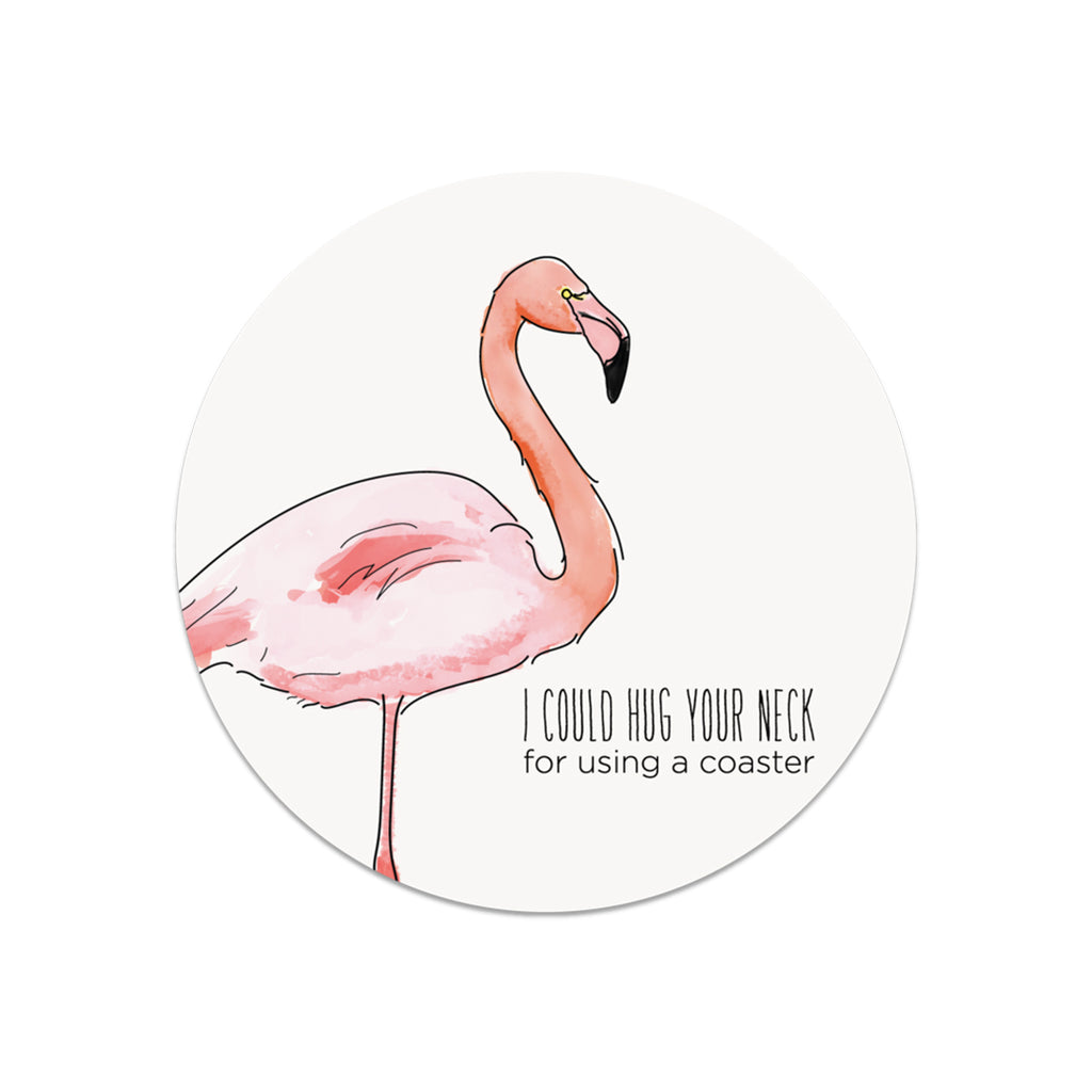 I Could Hug Your Neck for Using a Coaster - Lost Art Stationery