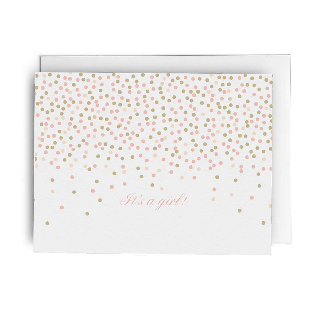 It's a Girl! - Lost Art Stationery
