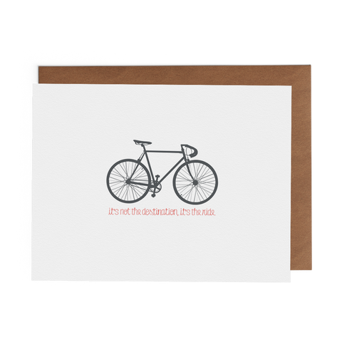 It's Not the Destination, It's the Ride - Lost Art Stationery