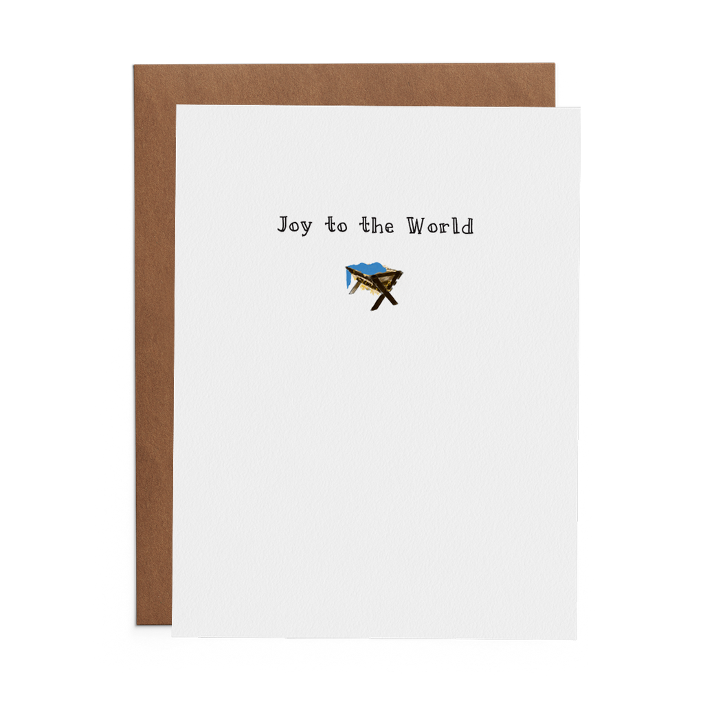 Joy to the World - Lost Art Stationery