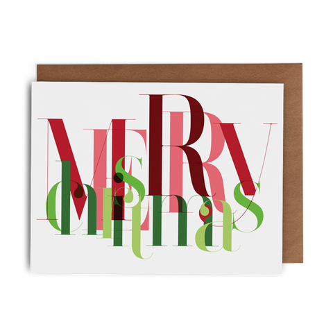 Merry Christmas: Mess, Madness Mayhem - Lost Art Stationery