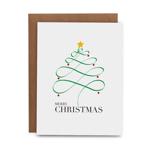 Merry Christmas - Lost Art Stationery
