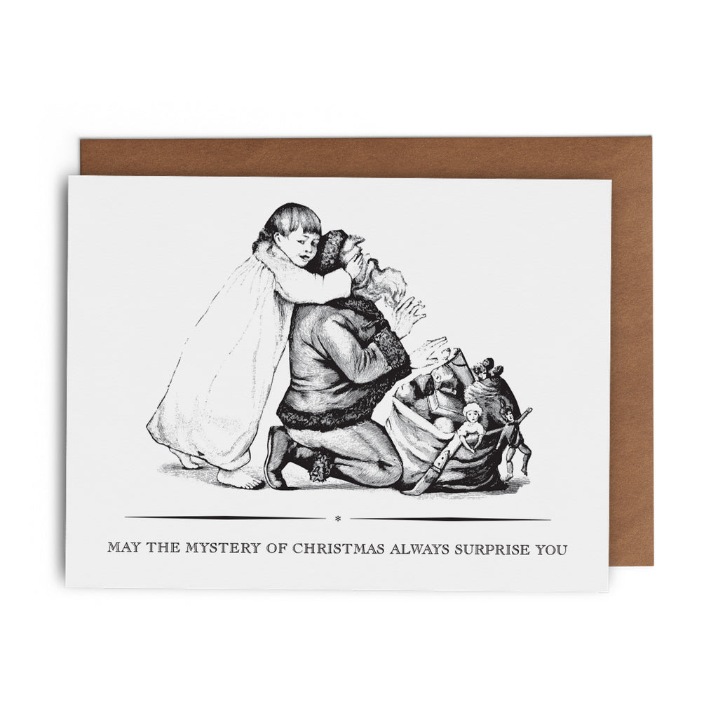 May the Mystery of Christmas Always Surprise You - Lost Art Stationery