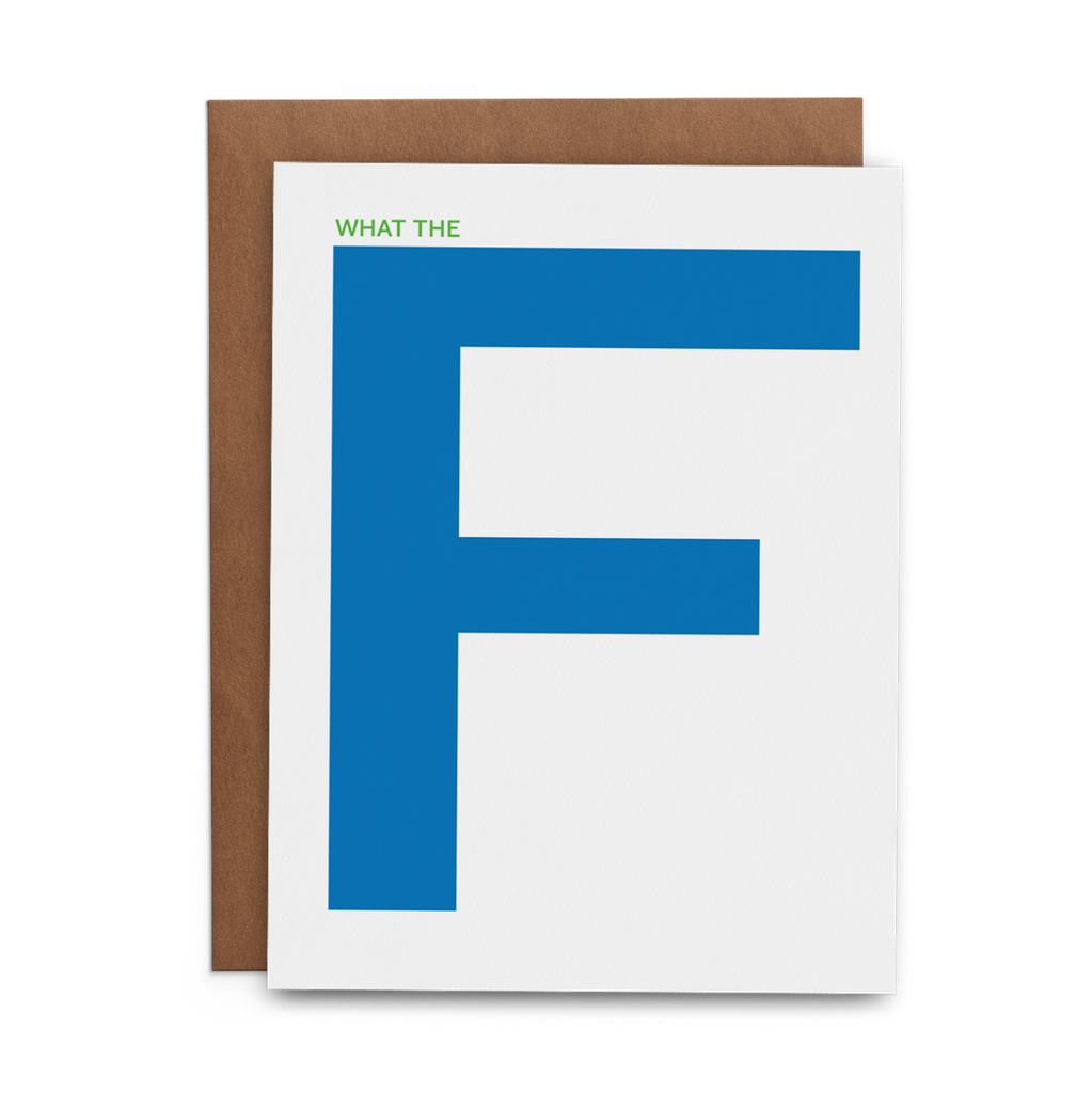 What the F - Lost Art Stationery