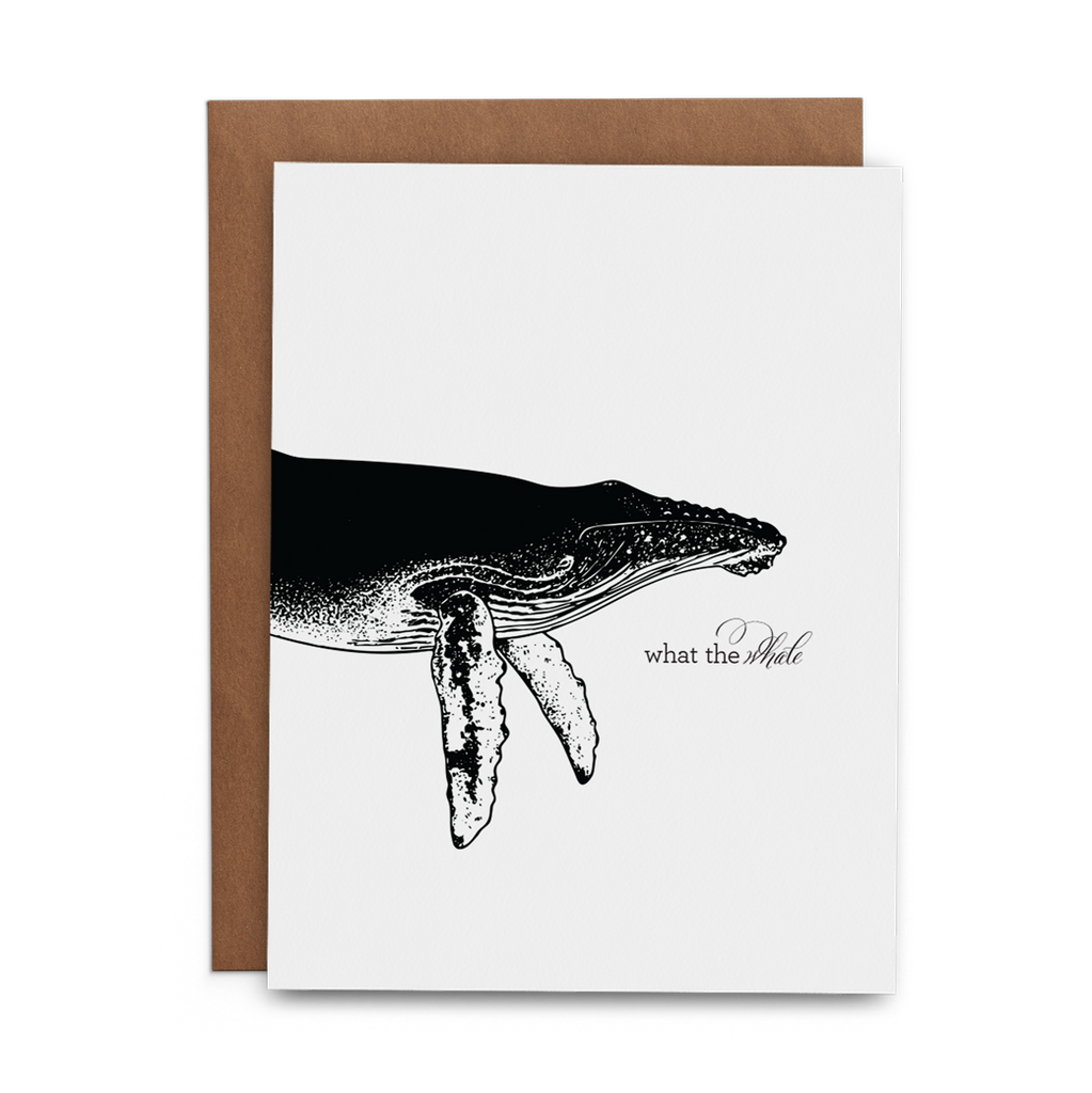 What the Whale - Lost Art Stationery