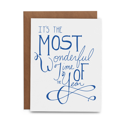 It's the Most Wonderful Time of the Year - Lost Art Stationery
