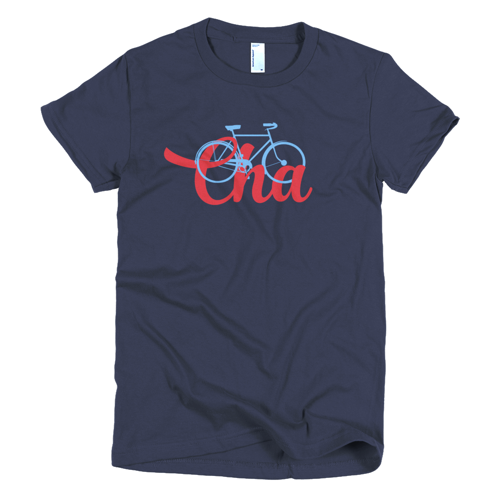Bike Cha Women's T-shirt - Lost Art Stationery