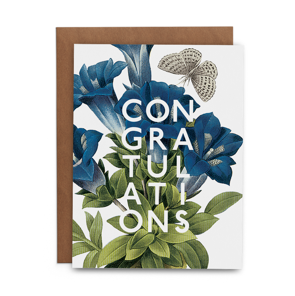 Congratulations Greeting Card - Lost Art Stationery
