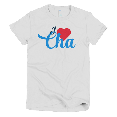 I Heart Cha Women's T-shirt - Lost Art Stationery
